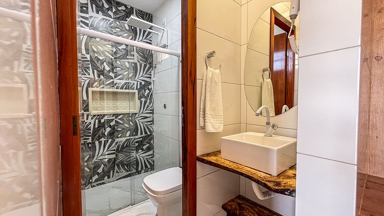 Casa para casais com acesso à piscina