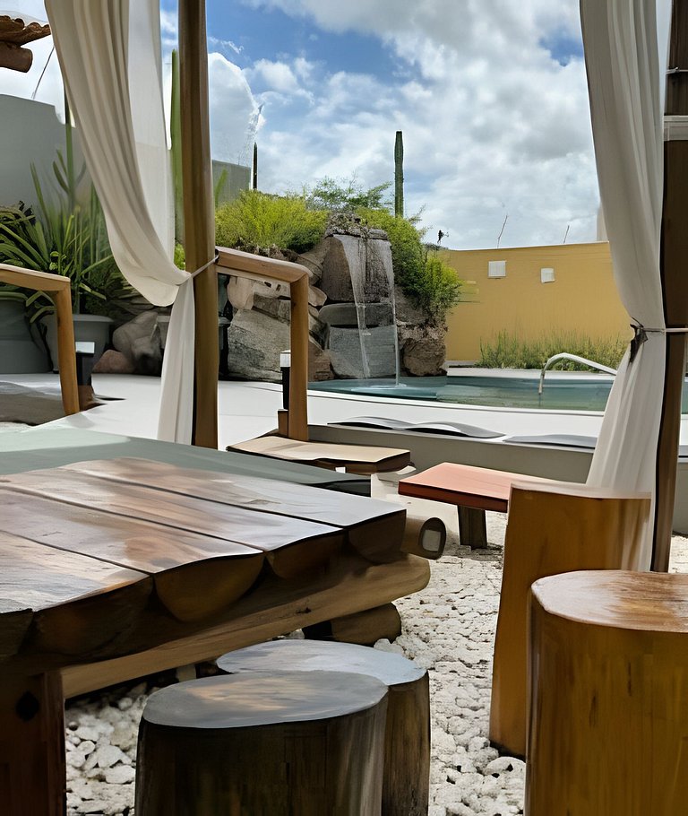 Casa Completa com Duas Suítes e Acesso à Piscina